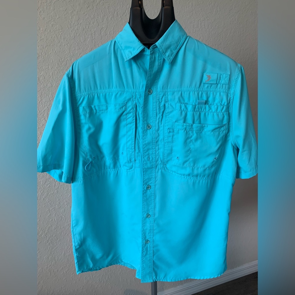 Reel legends good outdoor shirt to stay cool afor fishing men’s top size small